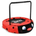 thumbnail image 1 of Pure Fun 36-inch Ladybug Plush Jumper Kids Trampoline with Handrail 9024LB, 1 of 5