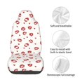 thumbnail image 4 of Yiaed Lips Kiss Print Car Seat Covers,Universal Auto Seats Protector Fits for Car,SUV Sedan,Truck,Automotive Seat Covers & Accessories, 4 of 5