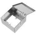 thumbnail image 3 of SHISUYAN Metal Electrical Box Cover Outdoor Electrical Enclosure Box Stainless Steel Electrical Outlet Box Weatherproof Socket Box Electrical Outlet Security Box, 3 of 3