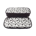 thumbnail image 5 of Lsque Funny Chicken Printed Big Capacity PU Leather Pencil Case Large Pencil Pouch Stationery Pen Bag Pencil Holder for Teen, 5 of 6