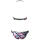 thumbnail image 3 of Gibobby Conjunto de bikini sexy Traje de baño Estampado de baño Mujer Ropa de playa Traje de baño Bikini Piezas Traje 2(Morado,CH), 3 of 5