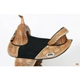 thumbnail image 4 of 16 In HILASON Western Horse Treeless Trail Barrel American Leather Saddle | for Horses, 4 of 7