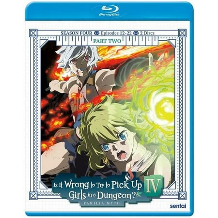 Is It Wrong To Try To Pick Up Girls In A Dungeon? IV Part 2 (Blu-ray) Sentai Anime