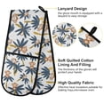 thumbnail image 4 of Dailycode Double Sided Oven Mitt with Loop Heat Resistant Kitchen Long Potholders 7" x 35" Monkey on Tree, 4 of 6