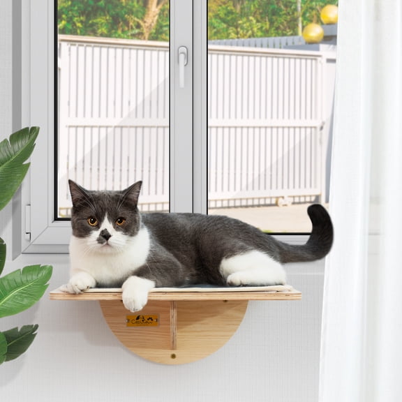 Coziwow Cat Window Perch Cat Hammock Window Seat W/ Strong Suction Cups, Holds Up to 22 lbs