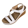 thumbnail image 1 of DAFEI Sandales Femmes Habillées à Plateforme Compensée Sandales Légères d'Été à Bride Sandales Décontractées de Vacances Augmenter la Hauteur Chaussures Rétro de Villégiature, 1 of 7