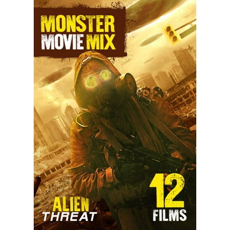 Mill Creek Studios Alien Threat - 12 Sci Fi Set Dvd Std (Best Sci Fi Guns)
