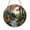 Acrylic 3.5 Inch, variant on Forest Stream Stained Glass Window Panel, Nature Inspired Woodland Scene Decorative Window Art