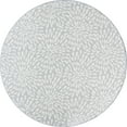 thumbnail image 3 of 8ft Round Water Resistant, Large Indoor Outdoor Rugs for Patios, Front Door Entry, Entryway, Deck, Porch, Balcony | Outside Area Rug for Patio | Gray, Floral | Size: 7'11'' Round, 3 of 6