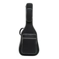 thumbnail image 1 of Bolsa portátil para bajo, guitarra eléctrica, regalo de cumpleaños, bolso Oxford a prueba de polvo. Negro, 1 of 9