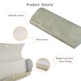 thumbnail image 2 of Eyeglass Case Hard Shell, Portable Sunglass Case, fashionable PU Leather Eyeglass Case, Lightweight(gray), 2 of 6