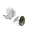 thumbnail image 3 of Map Section Elegant Stainless Steel Cuff Links for Men, for Formal Wear and Special Occasions, 3 of 6
