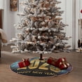thumbnail image 4 of Sikiie 2025 New Year 5 Christmas Tree Skirt, Christmas Tree Decorations, Christmas Decor, Tree Mat Decoration(30-48IN)-30", 4 of 6