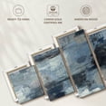 thumbnail image 6 of Elephant Stock In The Clouds Indigo And Gray Crop Wall Art - Horizontal Multi Panel Canvas - Living Room Wall Decor - Abstract Multi Panel - Blue And Gray Decor By Silvia Vassileva - 80" x 36", 6 of 8