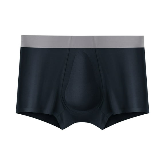 FAHXNVB Mens Total Support Pouch Boxer Briefs Stretchy Moisture-Wicking Underwear Lightweight Breathable Performance Boxer Briefs for Men