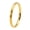 2MM Gold, variant on Men's Women's Stainless Steel Smiple Plain Dome Matte Ring Titanium Band 2MM Black Size 6