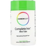 Rainbow Light Complete Iron Mini-Tabs -- 60 Tablets
