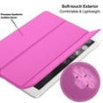 thumbnail image 6 of DuraSafe Cases For iPad PRO 12.9 Inch 3rd Generation 2018 (Will Not Fit on PRO 12.9 2020) Pencil Charging with Auto Sleep / Wake Function , Froasted PC Back - Pink, 6 of 6