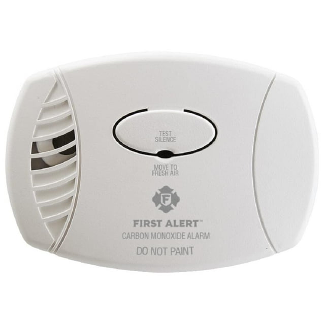 Alarma de monóxido de carbono First Alert 1039734 Fat con batería