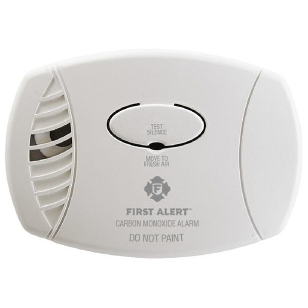 Alarma de monóxido de carbono First Alert 1039734 Fat con batería