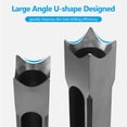 thumbnail image 3 of Labymos 4pcs 1/4-1/2 Inch Woodworking Mortising Chisel Set Square Drill Bits Professional Square Hole Extended, 3 of 8