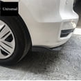 thumbnail image 5 of 2Pcs Universal Glossy Black Car Rear Bumper Diffuser Spoiler Wrap Angle Splitter, 5 of 5