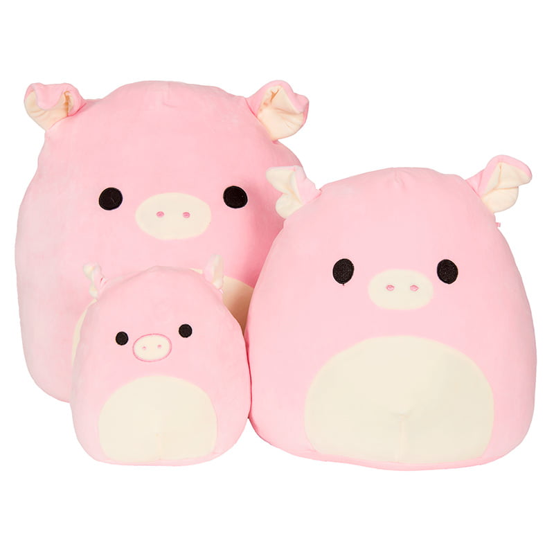 Squishmallows 12" Peter Pig Stackable Plush Toy Kellytoy for sale online