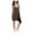 black, variant on Rachel Roy Womens Estee Combo Slip Dress, Black, X-Small