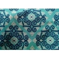 thumbnail image 4 of oneOone Cotton Silk Fabric Swirl Ikat Print Fabric BTY 42 Inch Wide, 4 of 4