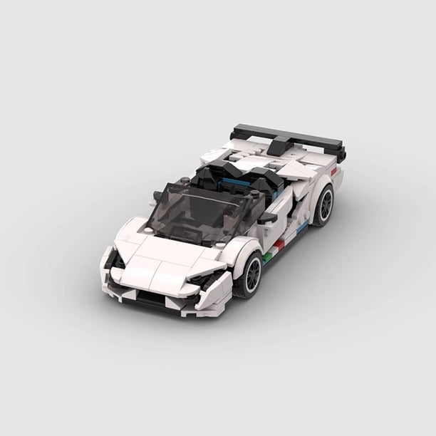 MOC Lamborghini Aventador SVJ – 370pcs Speed Series Set de bloques de construcción, creativo ladrillos juguete para jóvenes constructores, escolares, vitrina y colección