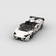 thumbnail image 1 of MOC Lamborghini Aventador SVJ – 370pcs Speed Series Set de bloques de construcción, creativo ladrillos juguete para jóvenes constructores, escolares, vitrina y colección, 1 of 5