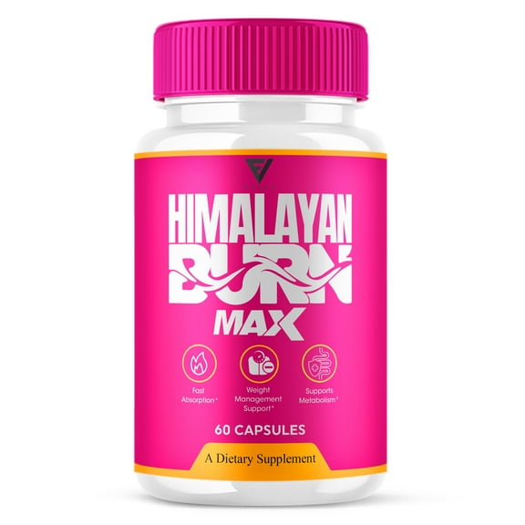 Himalayan Burn Max Capsules, HimalayanBurn Supplement (60 Capsules)
