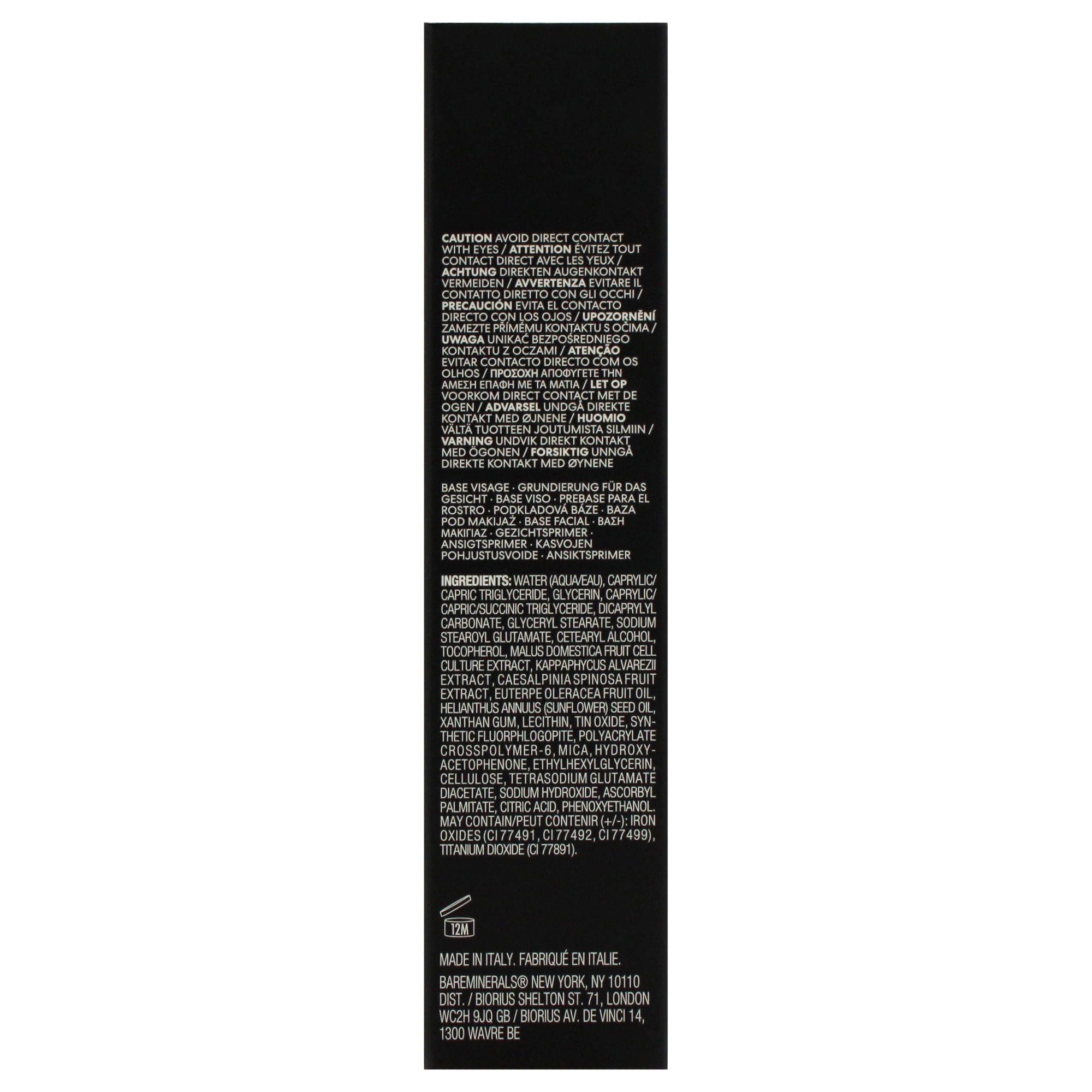 bareMinerals Prime Time Hydrate and Glow Primer, Face Primer, 1 oz