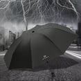thumbnail image 6 of SPOORYYO Automatic Three Fold Eight Rib Umbrella with Black Glue for Sun and Rain Protection - Windproof, Durable, and Quick-Drying - Ideal for Travel and Daily Use, Opens/Closes with One Button, 6 of 9