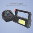 thumbnail image 4 of Handheld Spotlight, USB Charging Multifunctional LED Spotlight Flashlight  for Hiking, 4 of 8