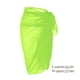 thumbnail image 4 of Yuarrent Pareo para mujer, traje de baño envolvente, estilo largo, accesorios de playa, ropa deportiva ligera de secado rápido, accesorio para Traje de baño verde claro Yuarrent OD017125-10, 4 of 4