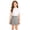 14#Gray, variant on Girls Pleated Skirt High Waist Solid Tennis Skirts with Heart Embroidery School Uniform Skirts