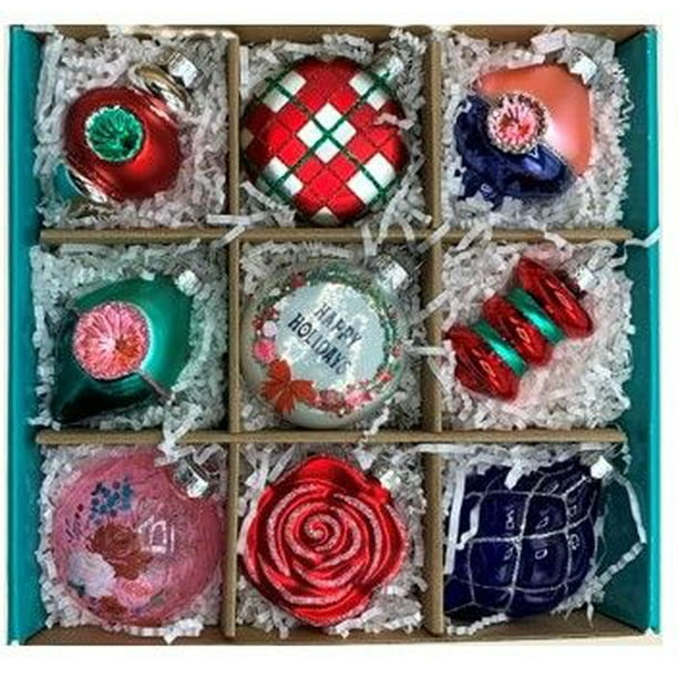9 Pieces Glass Ornament. The Pioneer Woman Brand. The Pioneer Woman