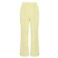 thumbnail image 5 of Sweatpants Women, Audhol Women Fashion Casual High Waisted Solid Color Wide Leg Sweatpants Flare Sweatpants Women Khaki L, 5 of 6
