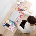 thumbnail image 3 of Long Mouse Pads for Desk,Vibrant Mixed Pioneer Flower Pattern Desk Mats on Top Of Desks, Desk Mouse Pad Extra Large with 3mm Non-Slip Base and Stitched Edge for Gaming,Office,Work,Home 31.5"x11.8", 3 of 6