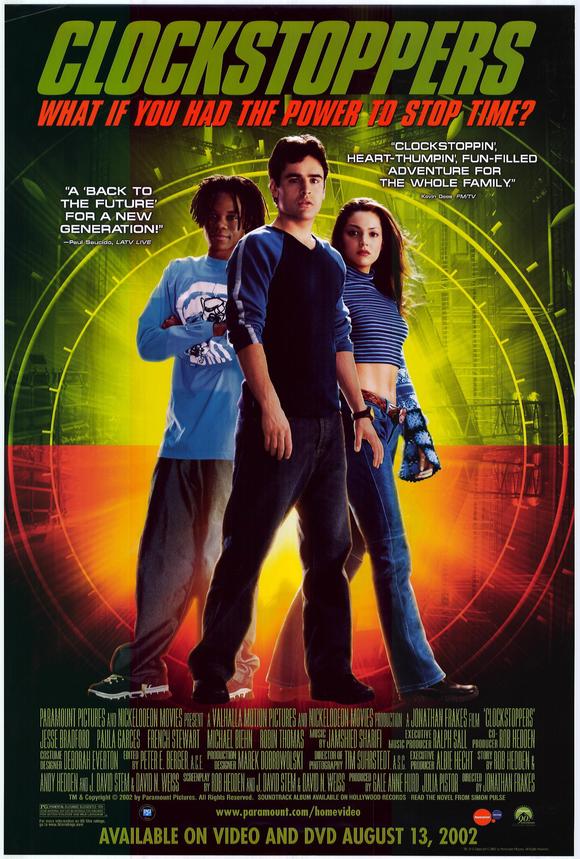Clockstoppers movie POSTER (Style A) (27" x 40") (2002)