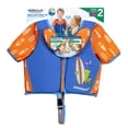 thumbnail image 4 of Chaleco de Entrenamiento de Natación SwimSchool Azul Naranja con Mangas en los Hombros para Niño/a (, 4 of 7