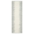 thumbnail image 5 of SAFAVIEH Montauk Twyla Striped Cotton Runner Rug, Grey, 2'3" x 6', 5 of 10