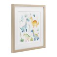 thumbnail image 2 of Stupell Industries Contemporary Playful Dinosaur Wonderland Birch Framed Print Under Glass, 16 x 16, by Lazar Studio, 2 of 8