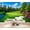 Color 2, variant on Wallpaper Scenic Golf Course Green Water Features Vibrant Flowers Peel and Stick Wall Murals 100"H x 144"W Removable PVC Wall Paper Self-Adhesive Wall Paintings Art Decor for Bedroom Living Room