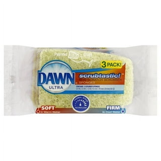 Dawn Ultra 2-Piece Superfabric Sponge Soap Dispensing Dish Wand and Radial  Head Kitchen Brush Set