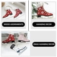thumbnail image 2 of Minkissy 2Pack Ice Skates Decoration Wood For Romantic Xmas Style Holiday Parties, 2 of 8
