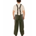 thumbnail image 2 of Tingley Rubber 702119462 Green Weather Tuff Overalls with 16 ml, Medium, 2 of 3