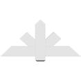 thumbnail image 4 of 48"W x 22"H x 2"D x 6"F, 11/12 Pitch, Kennewick Architectural Grade PVC Gable Bracket, 4 of 8