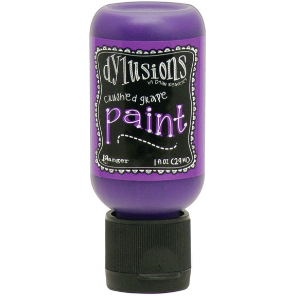 Dylusions Acrylic Paint 1oz-Crushed Grape